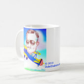 Bijon Friseの試験マグ コーヒーマグカップ (正面左)