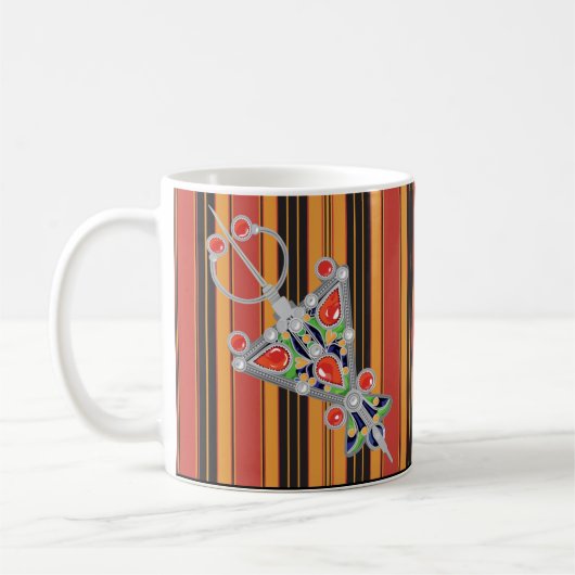 Bijoux Kabyle コーヒーマグカップ (左)