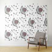 Bijoux kabyle タペストリー (インサイチュ(横))