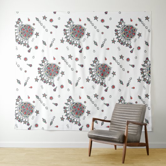 Bijoux kabyle タペストリー (インサイチュ(横))