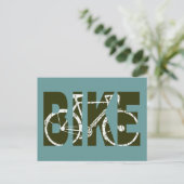 Bike.サイクル。サイクリング ポストカード (スタンド正面)