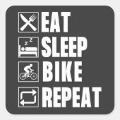 BIKE スクエアシール (正面)