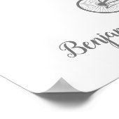 Bike & Balloonsゲストブックポスター – 100宇宙 ポスター (角)