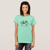 Bike bw, This is how I転が -  Womens Tシャツ (正面フル)