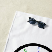 Bike for Himスポーツ、サイクリング、言葉やる気を起こさせる ビーチタオル (インサイチュ)