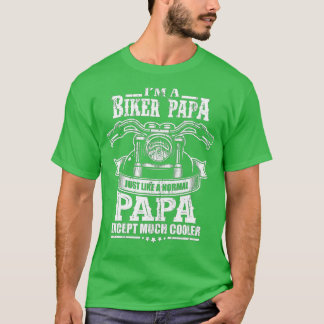 Bike Grandpa Motorcycle Rider Retirement Gift Papa Tシャツ