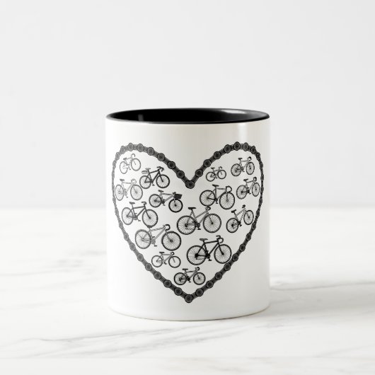 Bike Love ツートーンマグカップ (中央)