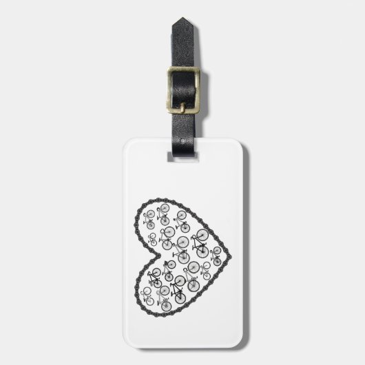 Bike Love ラゲッジタグ (正面縦)