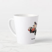 Bike Lover  カフェラテマグ (左アングル)