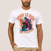 Bike lover ()ロゴ tシャツ (正面)