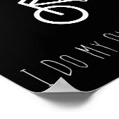 Bike Lover Shirt - I Do My Own Stunts Bmx Cycling  ポスター (角)