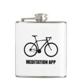 Bike Meditationアプリ フラスク (正面)