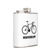 Bike Meditationアプリ フラスク (右)
