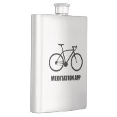 Bike Meditationアプリ フラスク (右)
