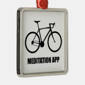 Bike Meditationアプリ メタルオーナメント (右)