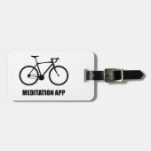 Bike Meditationアプリ ラゲッジタグ (正面横)