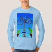 Bike On Pole Tシャツ (正面)