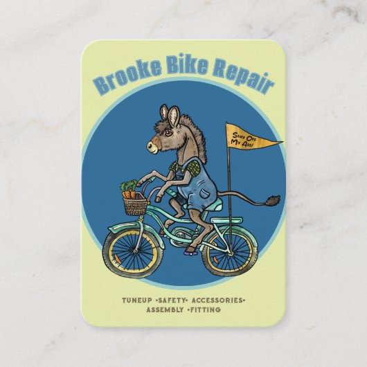 Bike Repair Donkey 名刺 (正面)