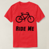 Bike Ride Me Tシャツ (デザイン正面)