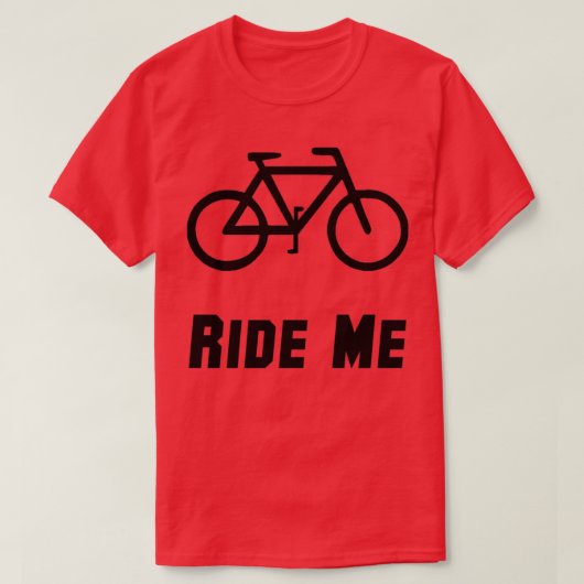 Bike Ride Me Tシャツ (デザイン正面)