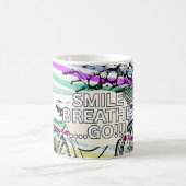 bike riding joy mug with inspirational saying モーフィングマグカップ (中央)