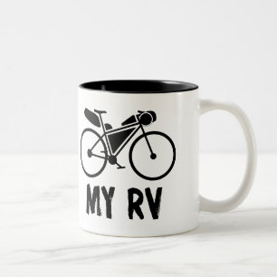 Bikepackingの私のRV車 ツートーンマグカップ