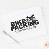 Bikepacking: Tour Divideステッカー 長方形シール (封筒)