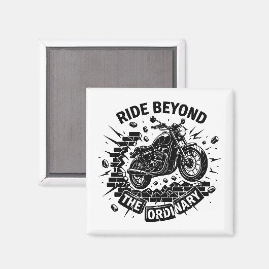 Biker Beyond Limits Ride マグネット (正面/裏面)