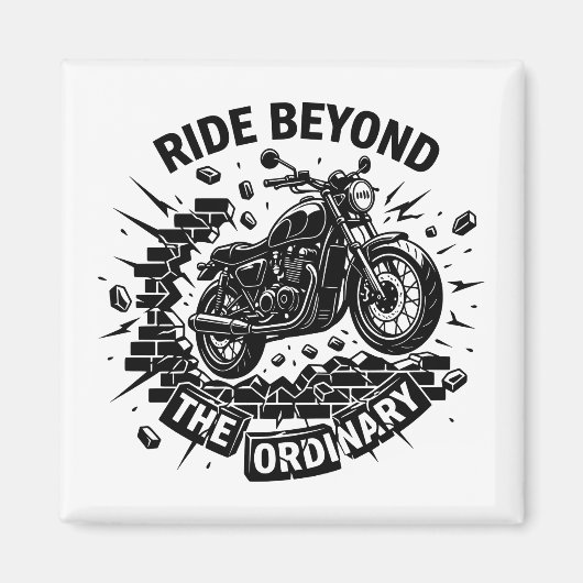 Biker Beyond Limits Ride マグネット (正面)