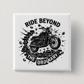Biker Beyond Limits Ride 缶バッジ (正面)