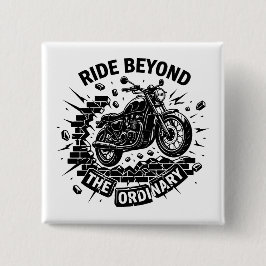 Biker Beyond Limits Ride 缶バッジ