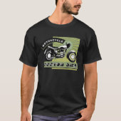 Biker Clothing Ride Legendary Motorcycles Tシャツ (正面)