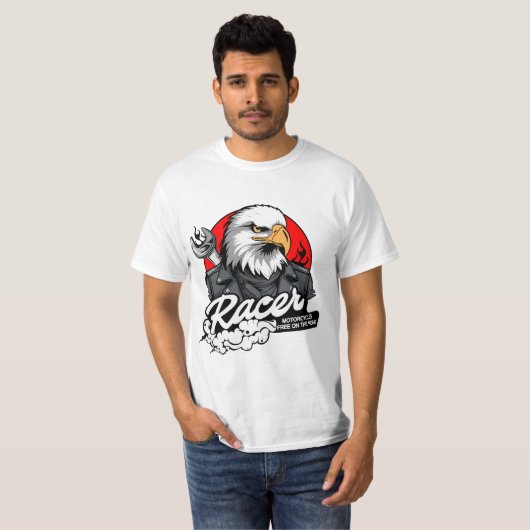 BIKER EAGLE Tシャツ (正面フル)