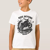 Biker Freedom Break Boundaries Tシャツ (正面)
