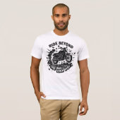 Biker Freedom Break Boundaries Tシャツ (正面フル)