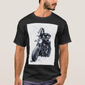 Biker Girl Tシャツ (正面)