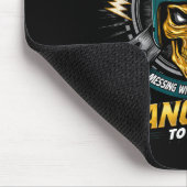 Biker Girlfriend Wife I Belong To A Biker Valentin マウスパッド (コーナー)