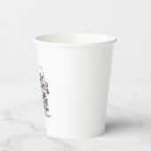 Biker Motorcycle Wedding Party 紙コップ (左)