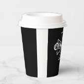 Biker Motorrad Eisernes Kreuz Oldschool Chopper 紙コップ (右)