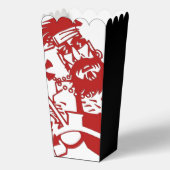 Biker red white black popcorn boxes フェイバーボックス (正面)