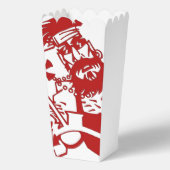 Biker red white popcorn boxes フェイバーボックス (正面)