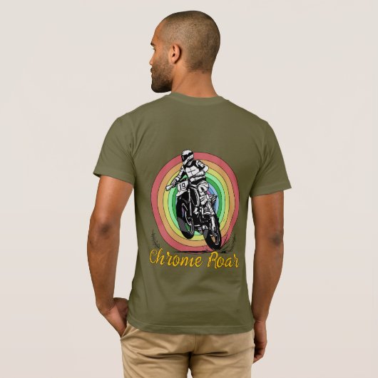 biker T-Shirt Tシャツ (裏面フル)