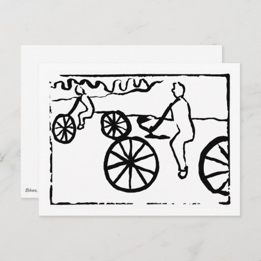 Bikesはがき ポストカード (正面/裏面)