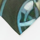 Bikesアートワーク フリースブランケット (角)