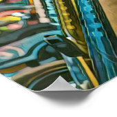 Bikesアートワーク ポスター (角)