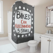 Bikesレビュー5つ星シャワーカーテン シャワーカーテン (インサイチュ)