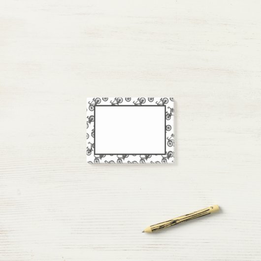 Bikes Post-It Notes ポストイット (デスク上)