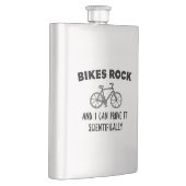 Bikes Rockと私は科学的にそれを証明できる フラスク (右)