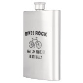 Bikes Rockと私は科学的にそれを証明できる フラスク (左)