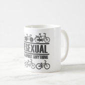 Bikesex -おもしろい自転車とサイクリング コーヒーマグカップ (正面右)